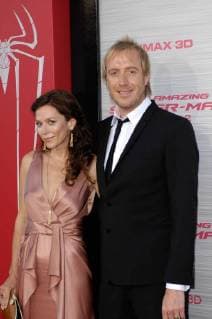 June 29, 2012 - Hollywood, California, U.S. - Anna Friel and Rhys Ifans during the premiere of the new movie from Columbia Pictures THE AMAZING SPIDER-MAN, held at the Regency Village Theatre, on June 28, 2012, in Los Angeles. - ZUMAmg2_
