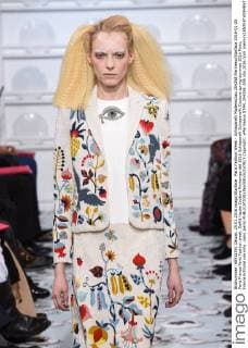 Paris Fashion Week - Schiaparelli Modenschau 204258 Marineau Starface 2016-01-25 Paris France Paris Fashion week. Defilé Haute Couture Printemps été 2016 Schiaparelli Schiaparelli, Couture spring-summer 2016 Paris, France Editorial use only _sans_perso  Copyright: xMarineaux STAR_204258_006