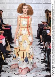 Paris Fashion Week - Schiaparelli Modenschau 204258 Marineau Starface 2016-01-25 Paris France Paris Fashion week. Defilé Haute Couture Printemps été 2016 Schiaparelli Schiaparelli, Couture spring-summer 2016 Paris, France Editorial use only _sans_perso  Copyright: xMarineaux STAR_204258_042