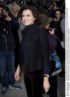 Ines de La Fressange - Promis bei der Paris Fashion Week, Modenschau Chanel - 26 01 2016 JBAutissier Panoramic 