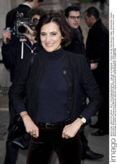 Ines de La Fressange - Promis bei der Paris Fashion Week, Modenschau Chanel - 26 01 2016 JBAutissier Panoramic 