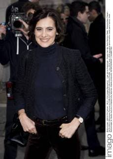 Ines de La Fressange - Promis bei der Paris Fashion Week, Modenschau Chanel - 26 01 2016 JBAutissier Panoramic 