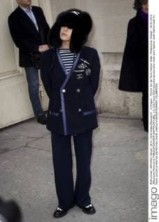 G Dragon - Promis bei der Paris Fashion Week, Modenschau Chanel - 26 01 2016 JBAutissier Panoramic 