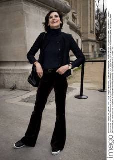 Ines de La Fressange - Promis bei der Paris Fashion Week, Modenschau Chanel - 26 01 2016 JBAutissier Panoramic 