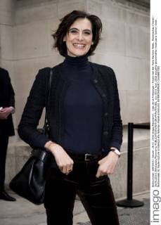 Ines de La Fressange - Promis bei der Paris Fashion Week, Modenschau Chanel - 26 01 2016 JBAutissier Panoramic 
