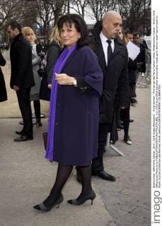 Anne Sinclair - Promis bei der Paris Fashion Week, Modenschau Chanel - 26 01 2016 JBAutissier Panoramic 