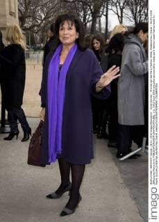 Anne Sinclair - Promis bei der Paris Fashion Week, Modenschau Chanel - 26 01 2016 JBAutissier Panoramic 