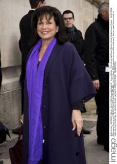 Anne Sinclair - Promis bei der Paris Fashion Week, Modenschau Chanel - 26 01 2016 JBAutissier Panoramic 