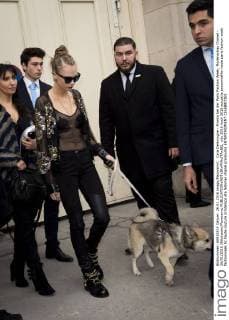 Cara Delevingne - Promis bei der Paris Fashion Week, Modenschau Chanel - 26 01 2016 JBAutissier Panoramic 