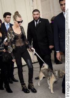 Cara Delevingne - Promis bei der Paris Fashion Week, Modenschau Chanel - 26 01 2016 JBAutissier Panoramic 