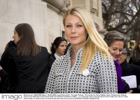 Gwyneth Paltrow - Promis bei der Paris Fashion Week, Modenschau Chanel - 26 01 2016 JBAutissier Panoramic 
