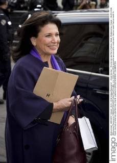 Anne Sinclair - Promis bei der Paris Fashion Week, Modenschau Chanel - 26 01 2016 JBAutissier Panoramic 