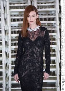 204274 Marineau Starface 2016-01-25 Hotel d Evreux, 19 pl Vendome Paris France Paris Fashion week. Defilé Haute Couture Printemps été 2016 Alexis Mabille. Alexis Mabille, Couture spring-summer 2016, Paris, France Editorial use only Marnay, Audrey  Copyright: xMarineaux STAR_204274_003