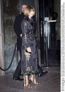 Paris Fashion Week - Prominente bei der Armani Modenschau Anna Wintour - Paris Fashion Week, Modenschau Giorgio Armani - 26 01 2016 JBAutissier Panoramic 