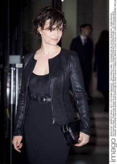 Paris Fashion Week - Prominente bei der Armani Modenschau Juliette Binoche - Paris Fashion Week, Modenschau Giorgio Armani - 26 01 2016 JBAutissier Panoramic 