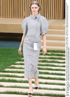 PARIS, FRANCE - JANUARY 26: (CHINA OUT) A model walks the runway during the Chanel Spring Summer 2016 show as part of Paris Fashion Week on January 26, 2016 in Paris, France.  CFP478736245