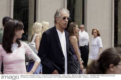June 3, 2012 - New York, New York, U.S. - RICHARD PERRY taking pictures during the Salute to Israel Parade today on Fifth Avenue in NYC - ZUMAra1_