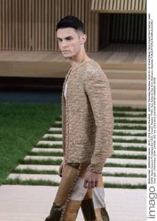 204282 Marineau Starface 2016-01-26 Grand Palais Paris France Paris Fashion week. Defilé Haute Couture Printemps été 2016. Chanel. People. PANO. Spe Editorial Use Only Giabiconi, Baptiste  Copyright: xMarineaux STAR_204282_002