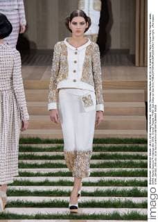 204282 Marineau Starface 2016-01-26 Grand Palais Paris France Paris Fashion week. Defilé Haute Couture Printemps été 2016. Chanel. People. PANO. Spe Editorial Use Only  Copyright: xMarineaux STAR_204282_039