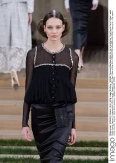 204282 Marineau Starface 2016-01-26 Grand Palais Paris France Paris Fashion week. Defilé Haute Couture Printemps été 2016. Chanel. People. PANO. Spe Editorial Use Only  Copyright: xMarineaux STAR_204282_046