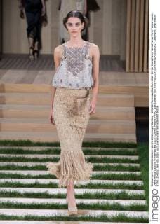 204282 Marineau Starface 2016-01-26 Grand Palais Paris France Paris Fashion week. Defilé Haute Couture Printemps été 2016. Chanel. People. PANO. Spe Editorial Use Only  Copyright: xMarineaux STAR_204282_068