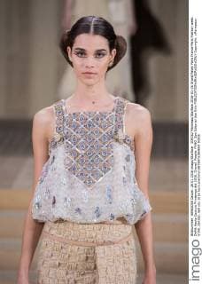 204282 Marineau Starface 2016-01-26 Grand Palais Paris France Paris Fashion week. Defilé Haute Couture Printemps été 2016. Chanel. People. PANO. Spe Editorial Use Only  Copyright: xMarineaux STAR_204282_069