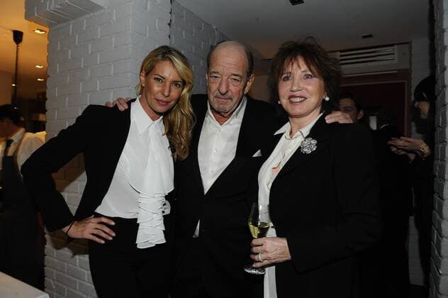 Ralph Siegel mit Tochter Giulia Siegel und Dunja Siegel Smoking Cocktail KäferAtelier München 26. Januar 2016