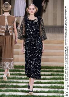 204282 Marineau Starface 2016-01-26 Grand Palais Paris France Paris Fashion week. Defilé Haute Couture Printemps été 2016. Chanel. People. PANO. Spe Editorial Use Only  Copyright: xMarineaux STAR_204282_081