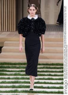 204282 Marineau Starface 2016-01-26 Grand Palais Paris France Paris Fashion week. Defilé Haute Couture Printemps été 2016. Chanel. People. PANO. Spe Editorial Use Only  Copyright: xMarineaux STAR_204282_083