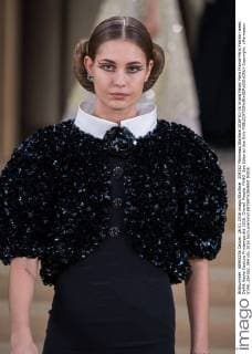 204282 Marineau Starface 2016-01-26 Grand Palais Paris France Paris Fashion week. Defilé Haute Couture Printemps été 2016. Chanel. People. PANO. Spe Editorial Use Only  Copyright: xMarineaux STAR_204282_084