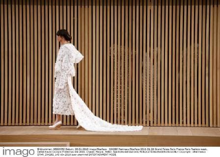 204282 Marineau Starface 2016-01-26 Grand Palais Paris France Paris Fashion week. Defilé Haute Couture Printemps été 2016. Chanel. People. PANO. Spe Editorial Use Only  Copyright: xMarineaux STAR_204282_145