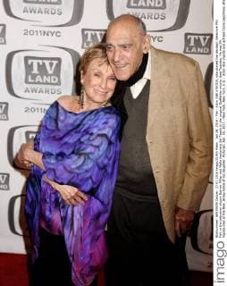 Jan 26, 2016 - File - Actor ABE VIGODA, who played the decrepit Detective Phil Fish in the television sitcom Barney Miller and Mafia lieutenant Sal Tessio in the original Godfather movie, died Tuesday, He was 94. Vigoda died at the New Jersey home of his daughter. Pictured: Apr. 10, 2011 - New York, New York, U.S. - Actor Abe Vigoda and actress Cloris Leachman attend the 2011 TV Land Awards held at the Jacob Javits Center. New York U.S. - ZUMAk03_
