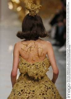 Guo Pei show Paris fashion week Haute couture primtemps 2016, 644 Cordon Press Cordon Press  alfonsoxjimenezxvalero Guo Pei at Paris fashion week Haute couture primtemps 2016