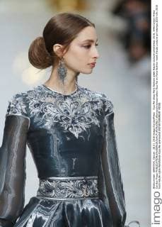 Guo Pei show Paris fashion week Haute couture primtemps 2016, 644 Cordon Press Cordon Press  alfonsoxjimenezxvalero Guo Pei at Paris fashion week Haute couture primtemps 2016