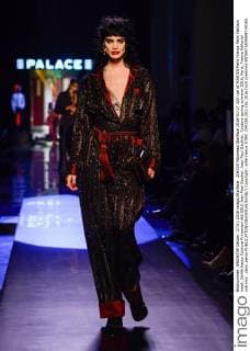 204339 Marineau Starface 2016-01-27 325 rue St MARTIN Paris France Paris Fashion week. Defilé Haute Couture Printemps été 2016 Jean Paul Gautier. Jean Paul Gaultier, Couture spring-summer 2016, Paris, France Editorial use only _sans_perso  Copyright: xMarineaux STAR_204339_002
