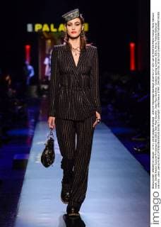 204339 Marineau Starface 2016-01-27 325 rue St MARTIN Paris France Paris Fashion week. Defilé Haute Couture Printemps été 2016 Jean Paul Gautier. Jean Paul Gaultier, Couture spring-summer 2016, Paris, France Editorial use only _sans_perso  Copyright: xMarineaux STAR_204339_009