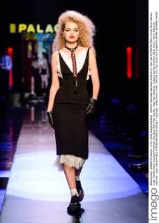 204339 Marineau Starface 2016-01-27 325 rue St MARTIN Paris France Paris Fashion week. Defilé Haute Couture Printemps été 2016 Jean Paul Gautier. Jean Paul Gaultier, Couture spring-summer 2016, Paris, France Editorial use only _sans_perso  Copyright: xMarineaux STAR_204339_022