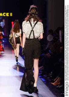 204339 Marineau Starface 2016-01-27 325 rue St MARTIN Paris France Paris Fashion week. Defilé Haute Couture Printemps été 2016 Jean Paul Gautier. Jean Paul Gaultier, Couture spring-summer 2016, Paris, France Editorial use only _sans_perso  Copyright: xMarineaux STAR_204339_025