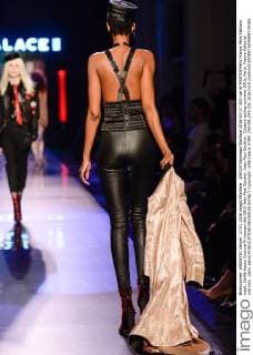 204339 Marineau Starface 2016-01-27 325 rue St MARTIN Paris France Paris Fashion week. Defilé Haute Couture Printemps été 2016 Jean Paul Gautier. Jean Paul Gaultier, Couture spring-summer 2016, Paris, France Editorial use only _sans_perso  Copyright: xMarineaux STAR_204339_045