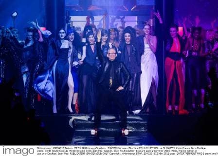204339 Marineau Starface 2016-01-27 325 rue St MARTIN Paris France Paris Fashion week. Defilé Haute Couture Printemps été 2016 Jean Paul Gautier. Jean Paul Gaultier, Couture spring-summer 2016, Paris, France Editorial use only Gaultier, Jean-Paul  Copyright: xMarineaux STAR_204339_072