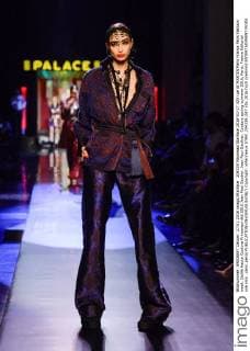 204339 Marineau Starface 2016-01-27 325 rue St MARTIN Paris France Paris Fashion week. Defilé Haute Couture Printemps été 2016 Jean Paul Gautier. Jean Paul Gaultier, Couture spring-summer 2016, Paris, France Editorial use only _sans_perso  Copyright: xMarineaux STAR_204339_087