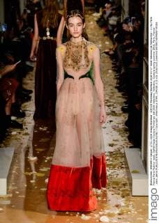 204338 Marineau Starface 2016-01-27 Hotel Salomon de Rothschild - 11 Ru Paris France Paris Fashion week. Defilé Haute Couture Printemps été 2016 Valentino. Valentino, Couture spring-summer 2016, Paris, France _sans_perso  Copyright: xMarineaux STAR_204338_015