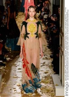 204338 Marineau Starface 2016-01-27 Hotel Salomon de Rothschild - 11 Ru Paris France Paris Fashion week. Defilé Haute Couture Printemps été 2016 Valentino. Valentino, Couture spring-summer 2016, Paris, France _sans_perso  Copyright: xMarineaux STAR_204338_017