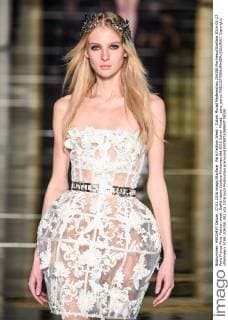 Paris Fashion Week - Zuhair Murad Modenschau 204350 Marineau Starface 2016-01-27 Paris France Paris Fashion week. Defilé Haute Couture Printemps été 2016 Zuhair Murad. _sans_perso  Copyright: xMarineaux STAR_204350_002