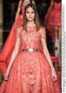 Paris Fashion Week - Zuhair Murad Modenschau 204350 Marineau Starface 2016-01-27 Paris France Paris Fashion week. Defilé Haute Couture Printemps été 2016 Zuhair Murad. _sans_perso  Copyright: xMarineaux STAR_204350_053