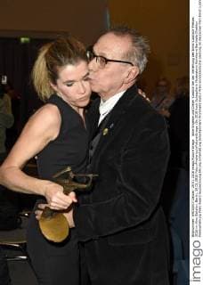 Anke Engelke und Dieter Kosslick bei der Verleihung des Ernst-Lubitsch-Preises 2016 im Kino Babylon. Berlin, 29.01.2016 Foto:xFredericx xFuturexImage