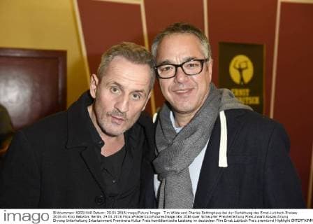 Tim Wilde und Charles Rettinghaus bei der Verleihung des Ernst-Lubitsch-Preises 2016 im Kino Babylon. Berlin, 29.01.2016 Foto:xFredericx xFuturexImage