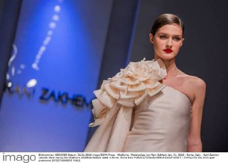 AltaRoma: Modenschau von Rani Zakhem Jan. 31, 2016 - Rome, Italy - Rani Zakhem catwalk show during the AltaRoma AltaModa fashion week in Rome. Rome Italy - ZUMAp133