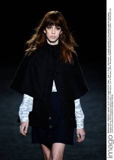 Feb. 2, 2016 - Barcelona - A model parading in the catwalk wearing Escorpion designs during 080 Barcelona fashion show, in Barcelona, 2nd of February, 2016. Barcelona  - ZUMAn230