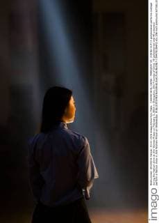CHANGCHUN, CHINA - FEBRUARY 03: (CHINA OUT) A policewoman performs onstage during the fashion show at Jilin Women Prison on February 3, 2016 in Changchun, Jilin Province of China. 40 policewomen and 40 prisoners perform a fashion show in Jilin Women Prison on Wednesday.  CFP479100473